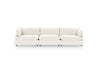 Classic Home Furniture - Caplan Upholstered 3 Piece Modular Sectional in Ivory - 5308SC3EIV - GreatFurnitureDeal