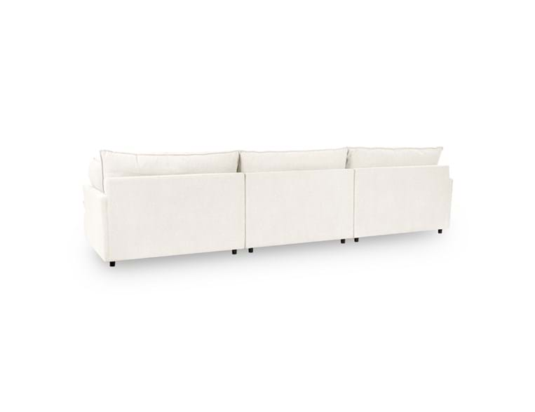 Classic Home Furniture - Caplan Upholstered 3 Piece Modular Sectional in Ivory - 5308SC3EIV - GreatFurnitureDeal