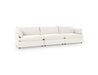 Classic Home Furniture - Caplan Upholstered 3 Piece Modular Sectional in Ivory - 5308SC3EIV - GreatFurnitureDeal