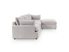 Classic Home - Caplan Upholstered 4 Piece Modular Sectional in Gray - 5308SC4EGR - GreatFurnitureDeal