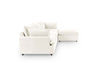 Classic Home Furniture - Caplan Upholstered 4 Piece Modular Sectional in Ivory - 5308SC4EIV - GreatFurnitureDeal