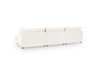 Classic Home Furniture - Caplan Upholstered 4 Piece Modular Sectional in Ivory - 5308SC4EIV - GreatFurnitureDeal