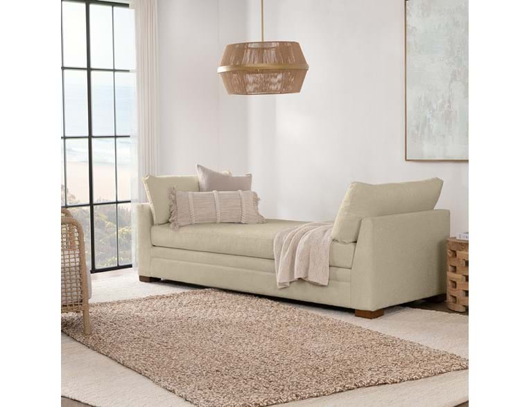 Classic Home -  Audrey Upholstered Daybed in Beige - 5309STRBG - GreatFurnitureDeal