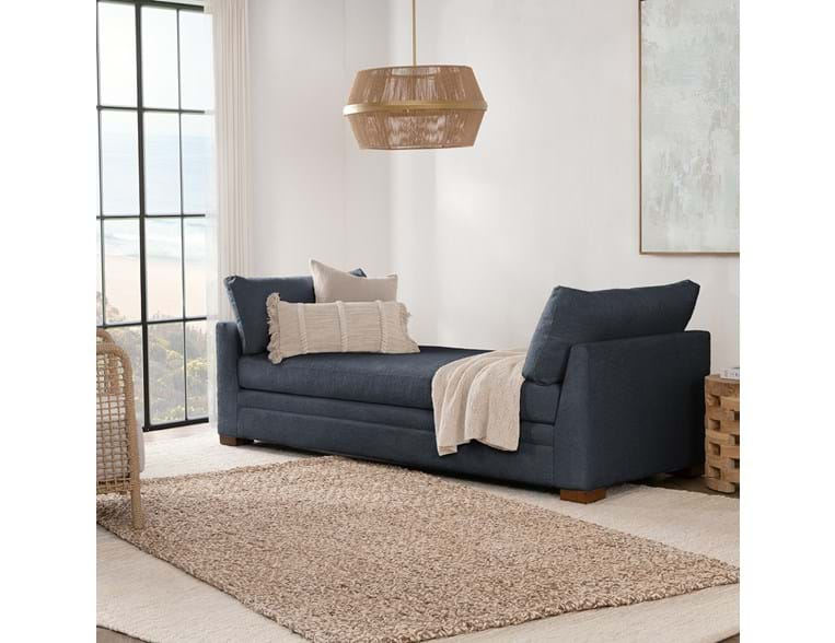 Classic Home Furniture -  Audrey Upholstered Daybed in Navy - 5309STRNA - GreatFurnitureDeal