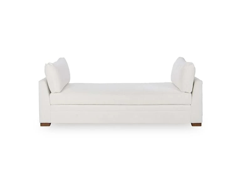 Classic Home -  Audrey Upholstered Daybed in White - 5309STRWH - GreatFurnitureDeal