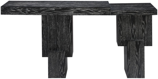 Meridian Furniture - Anzio Oak Veneer And Solid Wood Console Table - 302Black-T - GreatFurnitureDeal