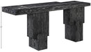 Meridian Furniture - Anzio Oak Veneer And Solid Wood Console Table - 302Black-T - GreatFurnitureDeal