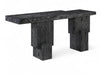 Meridian Furniture - Anzio Oak Veneer And Solid Wood Console Table - 302Black-T - GreatFurnitureDeal