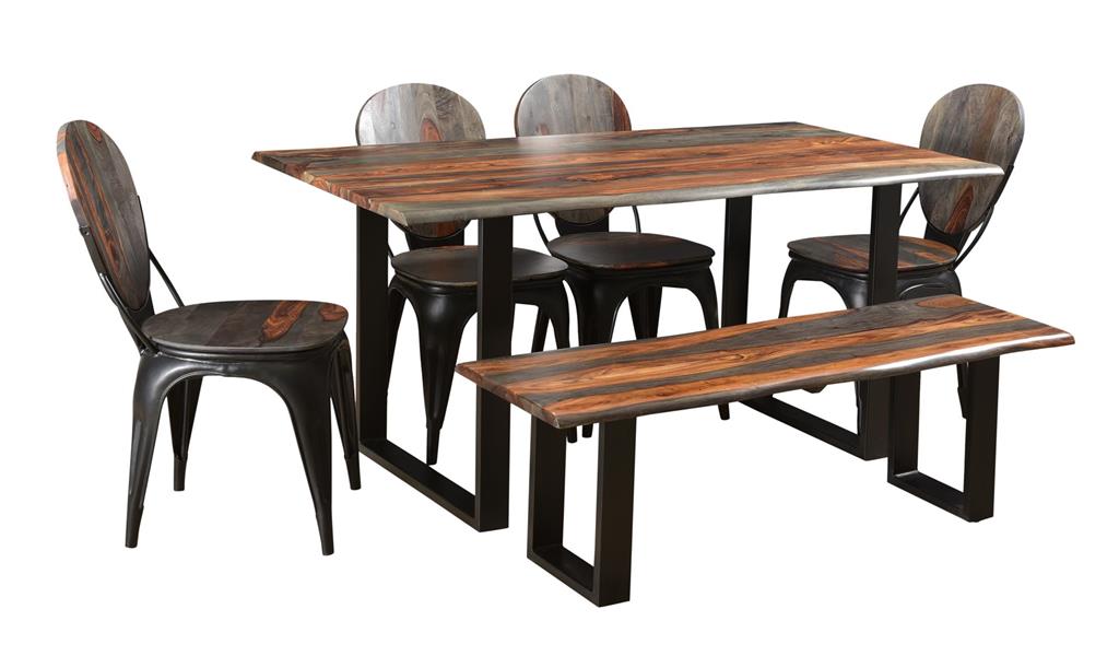Coast To Coast - Rectangular Dining Table in Brown and Black - 53423