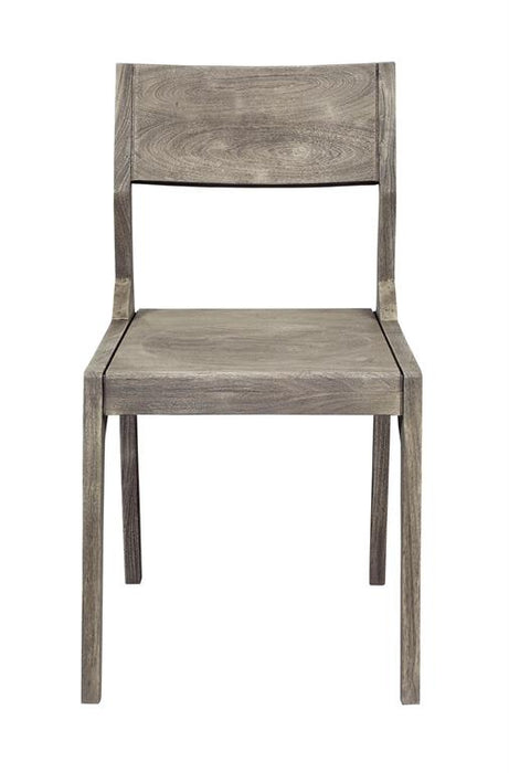 Coast To Coast - Dining Chairs Set of 2 in Grey and Gunmetal - 53436 - GreatFurnitureDeal