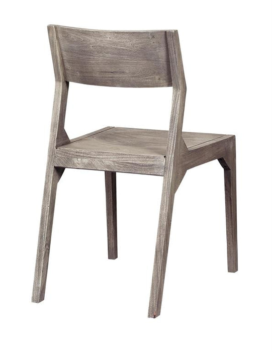 Coast To Coast - Dining Chairs Set of 2 in Grey and Gunmetal - 53436