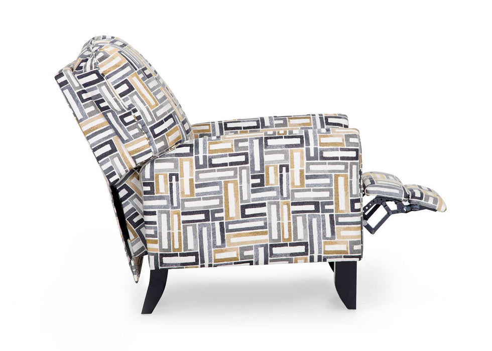 Franklin Furniture - 818 Brentwood Hi-Leg Recliner with Square Ottoman in Take Five Bumble Bee - 534-3788-05-75018-BUMBLE - GreatFurnitureDeal