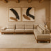 Meridian Furniture - Turin 167.75" Chenille Fabric Upholstered 7 Piece Modular Sectional - 606Taupe-Sec7A - GreatFurnitureDeal