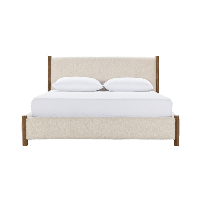 Classic Home - Bennington Upholstered Fabric Queen Bed - 54003219 - GreatFurnitureDeal