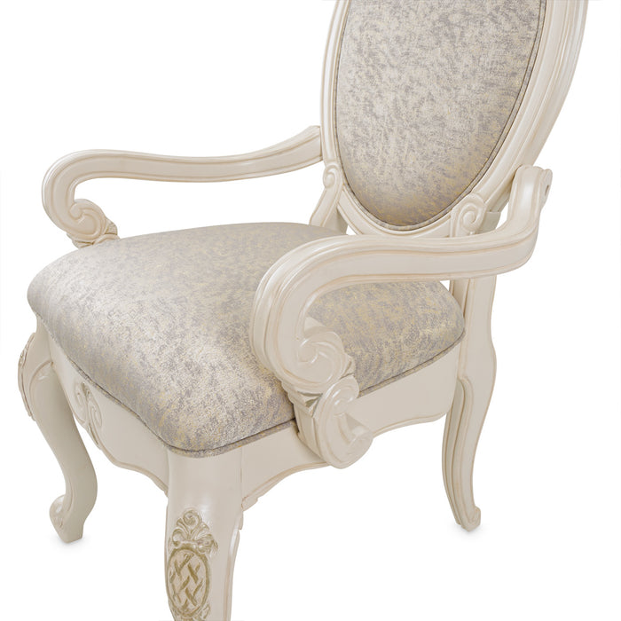 AICO Furniture - Lavelle Arm Chair in Classic Pearl (Set of 2) - 54004-113 - GreatFurnitureDeal