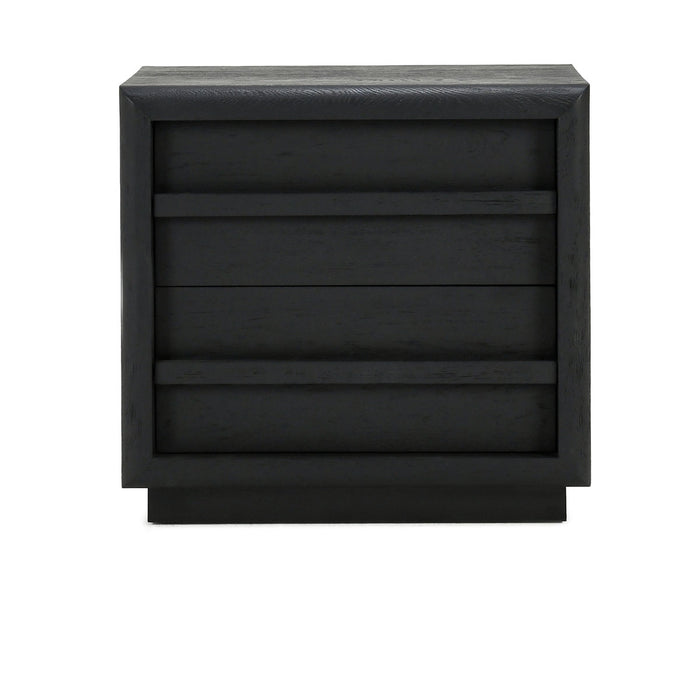 Classic Home Furniture - Sedona 2 Drawer Nightstand Black - 54010227 - GreatFurnitureDeal
