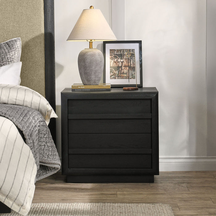 Classic Home Furniture - Sedona 2 Drawer Nightstand Black - 54010227 - GreatFurnitureDeal