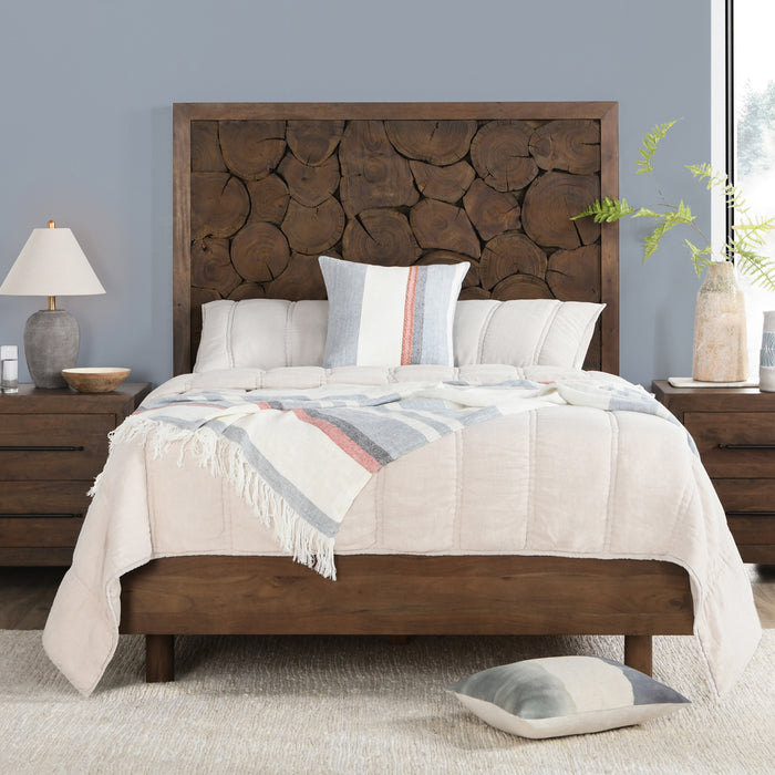 Classic Home Furniture - Jaxon Wood Cal King Bed Cocoa Brown - 54010242