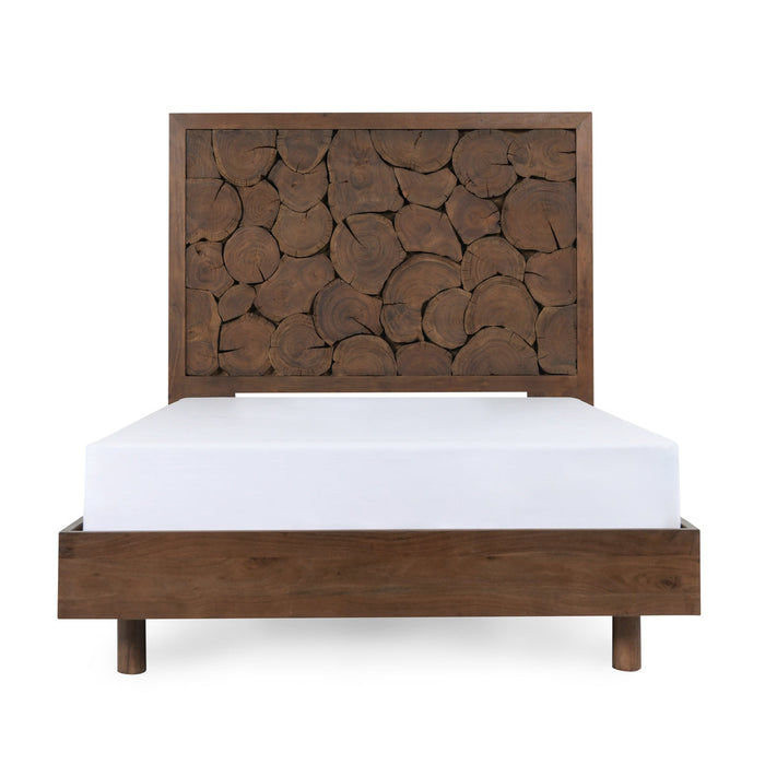 Classic Home Furniture - Jaxon Wood Queen Bed Cocoa Brown - 54010234