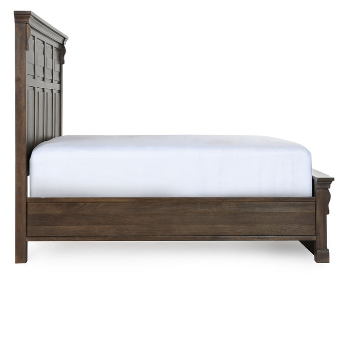 Classic Home Furniture - Adelaide Wood Queen Bed Cocoa Brown - 54010237