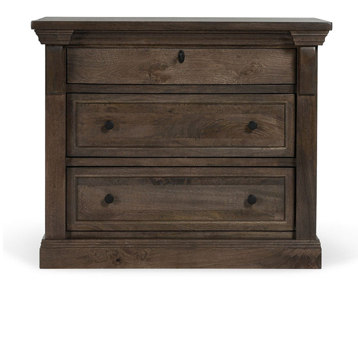 Classic Home - Adelaide Solid Wood 3Dwr Nightstand - Cocoa Brown - 54010238 - GreatFurnitureDeal