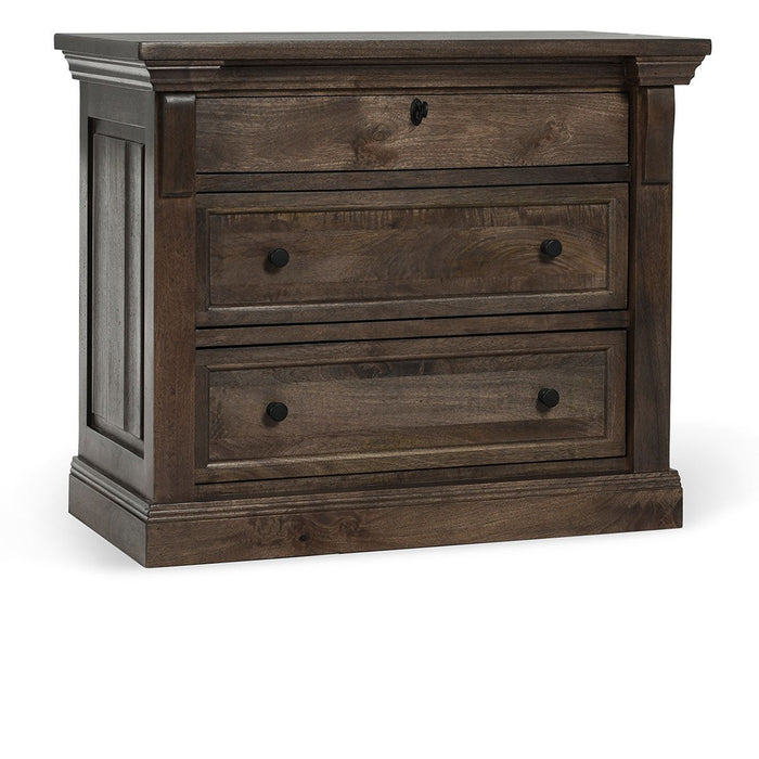 Classic Home - Adelaide Solid Wood 3Dwr Nightstand - Cocoa Brown - 54010238 - GreatFurnitureDeal