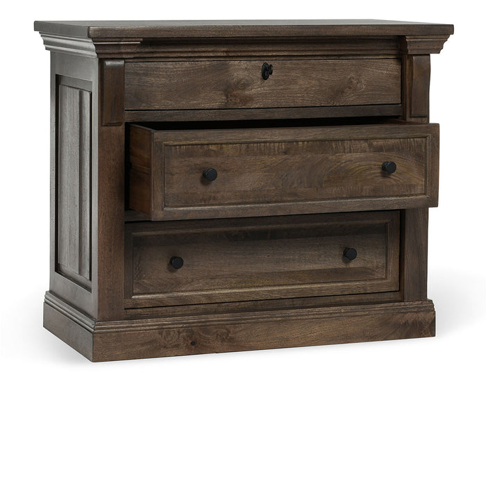 Classic Home Furniture - Adelaide Wood 3Drw Nightstand Cocoa Brown - 54010238