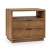 Classic Home - Santa Clara Solid Wood 2Dwr Nightstand - Caramel Brown - 54010253 - GreatFurnitureDeal