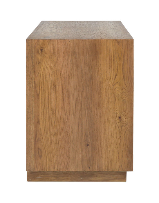 Classic Home - Santa Clara Solid Wood 2Dwr Nightstand - Caramel Brown - 54010253 - GreatFurnitureDeal