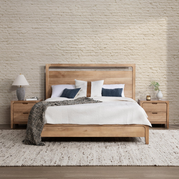 Classic Home - Laguna Mango Wood Platform Bed - 54010256 - GreatFurnitureDeal