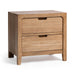 Classic Home - Laguna 2 Drawer Mango Wood Nightstand - 54010257 - GreatFurnitureDeal