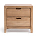 Classic Home - Laguna 2 Drawer Mango Wood Nightstand - 54010257 - GreatFurnitureDeal