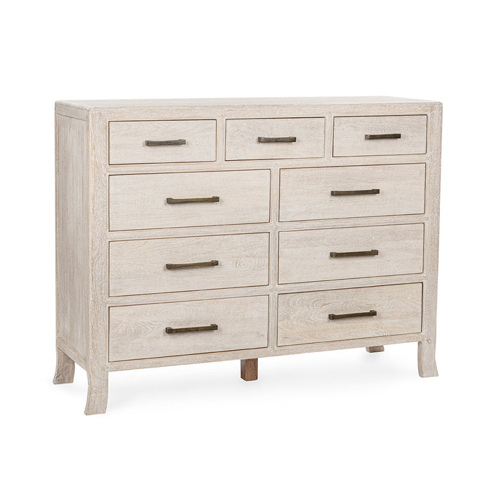 mango wood dresser Westmont 9-drawer Mango Wood Dresser Classic Home