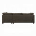 Acme Furniture - Laurissa Sectional Sofa & Ottoman W/2 Pillows - 54375 - GreatFurnitureDeal