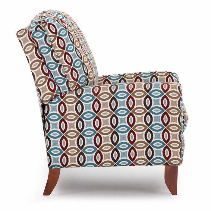 Franklin Furniture - Lola Pushback Recliner in Garland Spice - 544-3509-62 Garland Spice - GreatFurnitureDeal