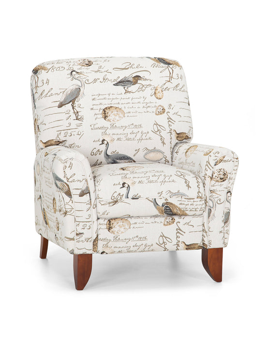 Franklin Furniture - Lola Pushback Recliner in Birdsong Seamist - 544-3501-05 Birdsong Seamist - GreatFurnitureDeal