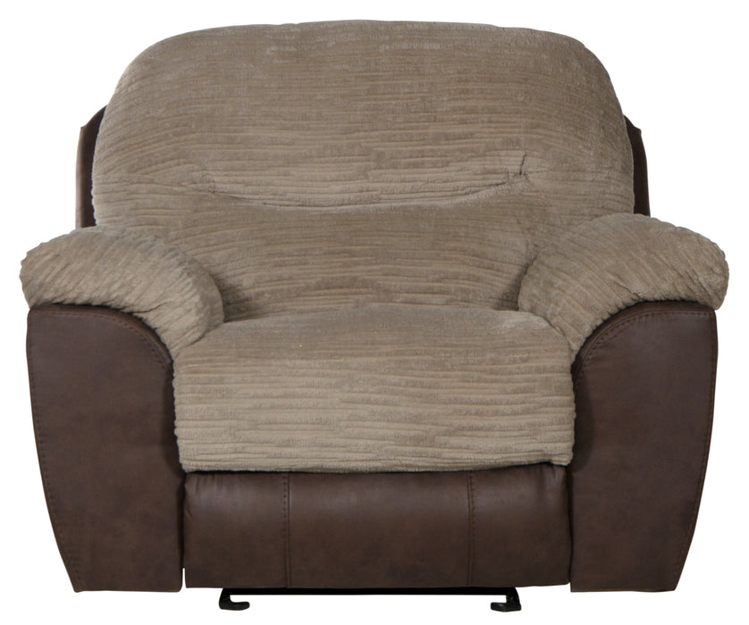 Jackson Furniture - McMahon Glider Recliner in Bark/Jute - 5455-11-BARK - GreatFurnitureDeal