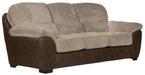 Jackson Furniture - McMahon Sofa w/Drop Down Table in Bark/Jute - 5455-23-BARK - GreatFurnitureDeal