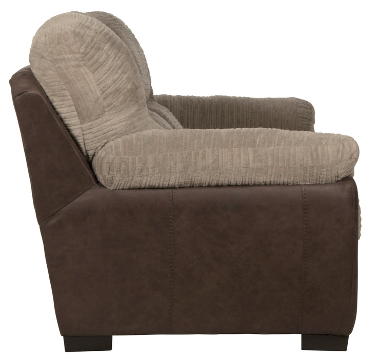 Jackson Furniture - McMahon Sofa w/Drop Down Table in Bark/Jute - 5455-23-BARK - GreatFurnitureDeal