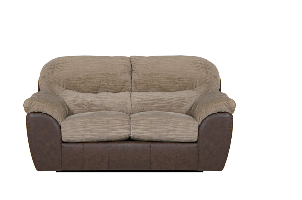 Jackson Furniture - McMahon Gliding Loveseat in Bark/Jute - 5455-57-BARK - GreatFurnitureDeal