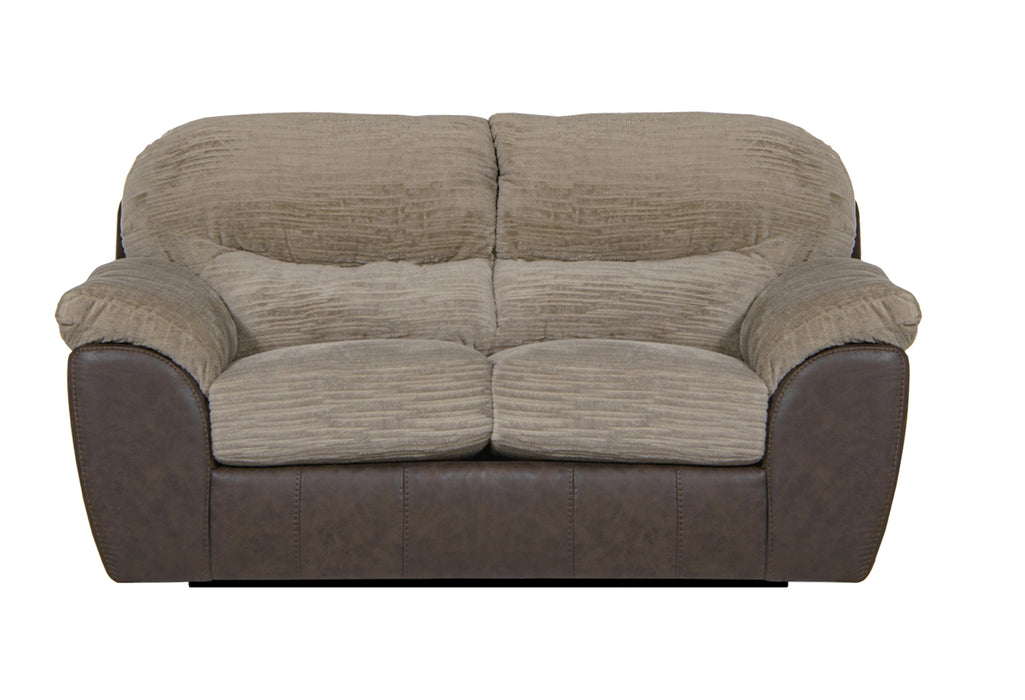 Jackson Furniture - McMahon Gliding Loveseat in Bark/Jute - 5455-57-BARK - GreatFurnitureDeal