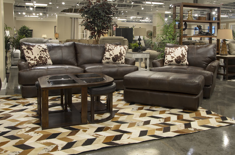Jackson Furniture - Pavia Sofa in Cocoa - 5482-03-COCOA - GreatFurnitureDeal