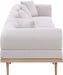 Meridian Furniture - Laguna 142" Beige Resilient Water Resistant Fabric Upholstered 4pc. Outdoor Patio Sofa - 55036Beige-S4B - GreatFurnitureDeal