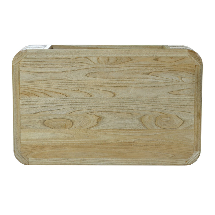 Bramble - Lexington Coffee Table w/ Bamboo - Mindi - US-WS-55093MFR-BWW--- - GreatFurnitureDeal