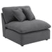 Coaster Furniture - Hobson 6-Piece Upholstered Modular Sectional Sofa Charcoal - 551455-SET - GreatFurnitureDeal
