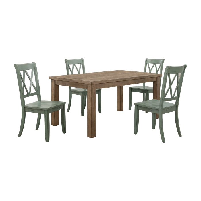 Homelegance - Janina 5 Piece Dining Table Set - 5516-66*5TLS - GreatFurnitureDeal