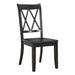 Homelegance - Janina Side Chair in Black (Set of 2) - 5516BKS - GreatFurnitureDeal