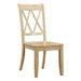 Homelegance - Janina Side Chair in Buttermilk (Set of 2) - 5516BMS - GreatFurnitureDeal