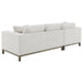 Coaster Furniture - Geneva Boucle Upholstered Sectional Chaise Sofa Sand - 551777 - GreatFurnitureDeal