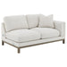 Coaster Furniture - Geneva Boucle Upholstered Sectional Chaise Sofa Sand - 551777 - GreatFurnitureDeal
